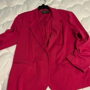 Christian sirenio brand knit blazer